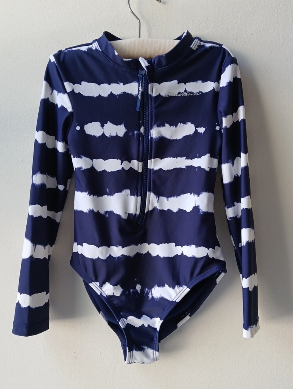 Eddie Bauer Rash Guard One Piece Swim Suit Girls XS